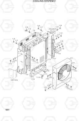 1031 COOLING SYSTEM 2 R200NLC-3, Hyundai