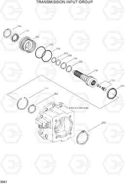 3041 HEATER & EVAPORATOR UNIT R200NLC-3, Hyundai
