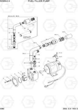 4083 FUEL FILLER PUMP R200NLC-3, Hyundai