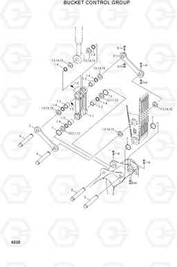 6030 BUCKET CONTROL GROUP R200NLC-3, Hyundai