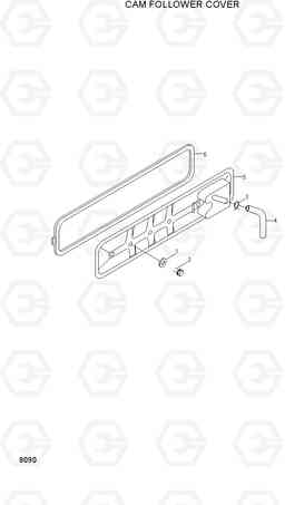 8090 CAM FOLLOWER COVER R200NLC-3, Hyundai