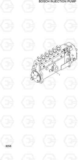 8250 BOSCH INJECTION PUMP R200NLC-3, Hyundai