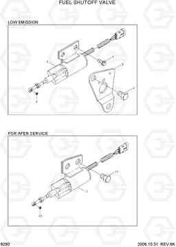 8290 BOSCH FUEL SHUTOFF VALVE R200NLC-3, Hyundai