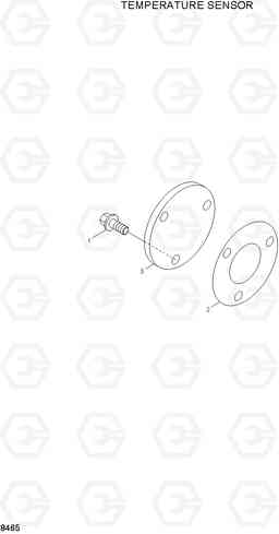 8465 TEMPERATURE SENSOR R200NLC-3, Hyundai