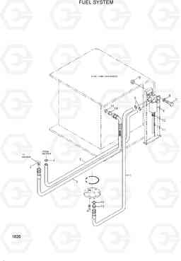 1020 FUEL SYSTEM R200W/R200W-2, Hyundai