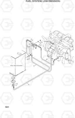 1021 FUEL SYSTEM(LOW EMISSION) R200W/R200W-2, Hyundai