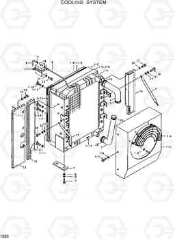 1030 COOLING SYSTEM R200W/R200W-2, Hyundai