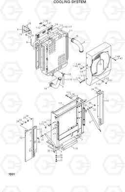 1031 COOLING SYSTEM(LOW EMISSION) R200W/R200W-2, Hyundai