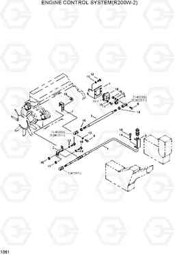 1061 ENGINE CONTROL SYSTEM(R200W-2) R200W/R200W-2, Hyundai