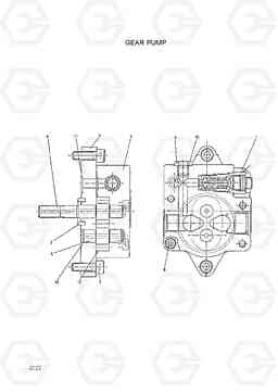 2022 GEAR PUMP R200W/R200W-2, Hyundai