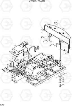 5010 UPPER FRAME R200W/R200W-2, Hyundai
