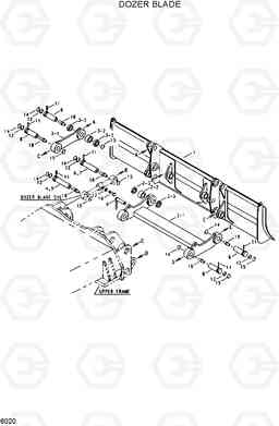 6020 DOZER BLADE R200W/R200W-2, Hyundai