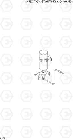 9100 INJECTION STARTING AID(-#0146) R200W/R200W-2, Hyundai