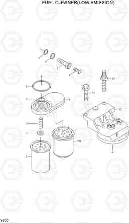 9200 FUEL CLEANER(LOW EMISSION) R200W/R200W-2, Hyundai