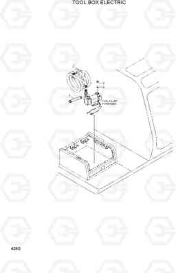 4080 FUEL FILLER PUMP ELECTRIC R200W-3, Hyundai