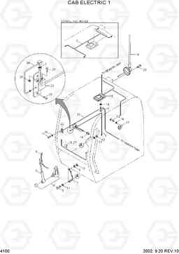 4100 CAB ELECTRIC 1 R200W-3, Hyundai