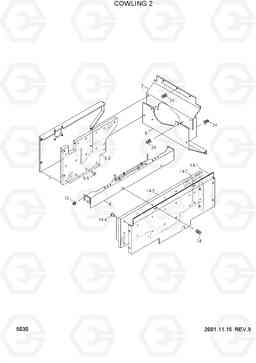 5030 COWLING 2 R200W-3, Hyundai