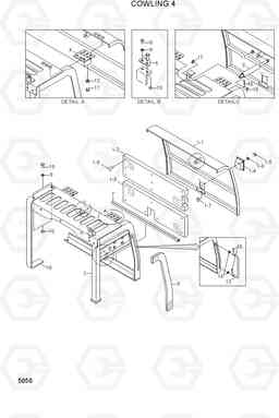 5050 COWLING 4 R200W-3, Hyundai