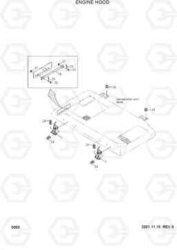 5060 ENGINE HOOD R200W-3, Hyundai