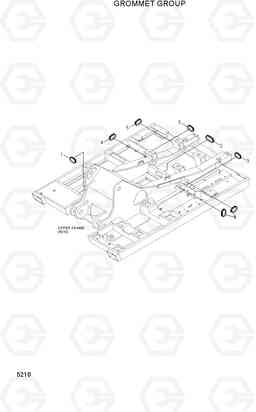 5210 GROMMET GROUP R200W-3, Hyundai