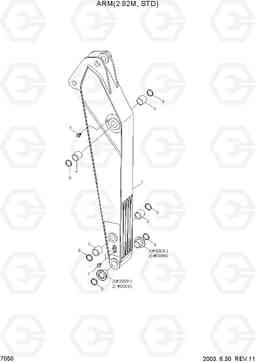 7050 ARM(2.92M, STD) R200W-3, Hyundai