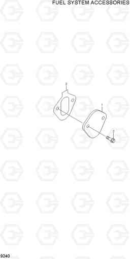 9240 FUEL SYSTEM ACCESSORIES R200W-7, Hyundai