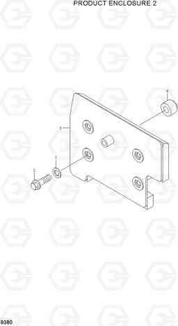 9380 PRODUCT ENCLOSURE 2 R200W-7, Hyundai