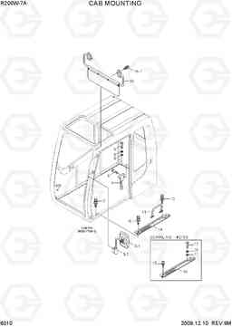 6010 CAB MOUNTING R200W-7A, Hyundai