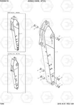 7200 ARM(2.90M, STD) R200W-7A, Hyundai