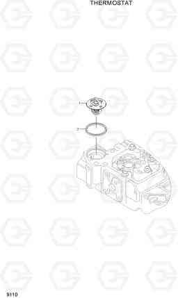 9110 THERMOSTAT R200W-7A, Hyundai