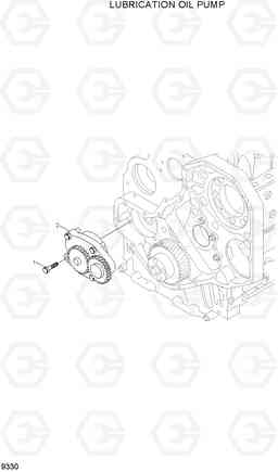 9330 LUBRICATING OIL PUMP R200W-7A, Hyundai