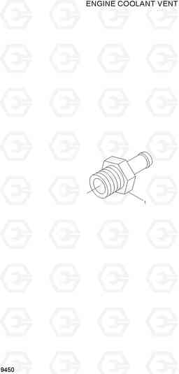 9450 ENGINE COOLANT VENT R200W-7A, Hyundai