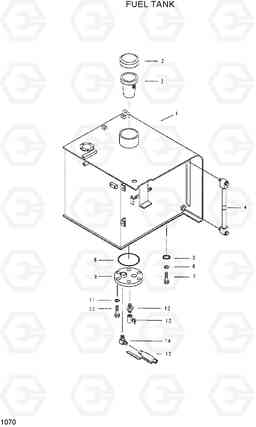 1070 FUEL TANK R210ECONO, Hyundai