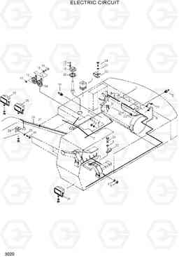 3020 ELECTRIC CIRCUIT R210ECONO, Hyundai