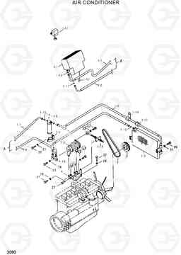 3080 AIR CONDITIONER R210ECONO, Hyundai