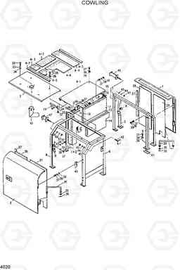 4020 COWLING R210ECONO, Hyundai