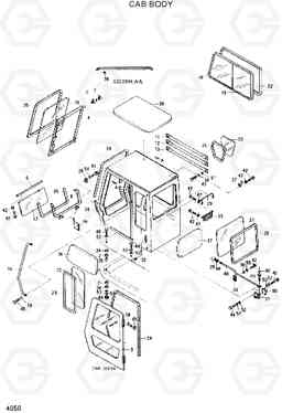 4050 CAB BODY R210ECONO, Hyundai