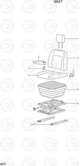 4071 SEAT R210ECONO, Hyundai