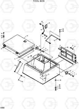 4090 TOOL BOX R210ECONO, Hyundai