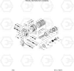 2152 TRAVEL MOTOR(HIGH CHASSIS) R210LC-3, Hyundai