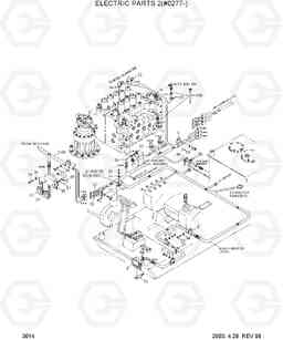 3014 ELECTRIC PARTS 2(#0277-) R210LC-3, Hyundai