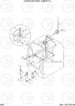 3023 CAB ELECTRIC 1(#0277-) R210LC-3, Hyundai