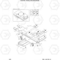 4031 ENGINE HOOD(LOW EMISSION) R210LC-3, Hyundai