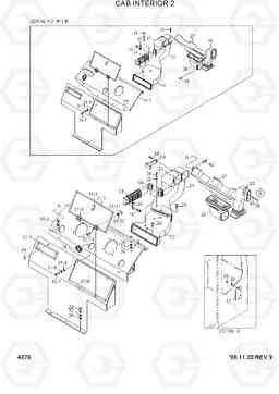 4076 CAB INTERIOR 2(#0277-) R210LC-3, Hyundai