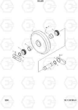 5050 IDLER R210LC-3, Hyundai