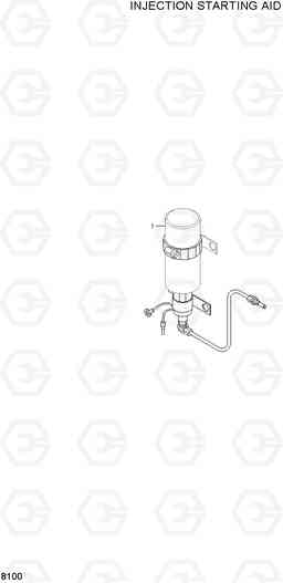 8100 INJECTION STARTING AID R210LC-3, Hyundai