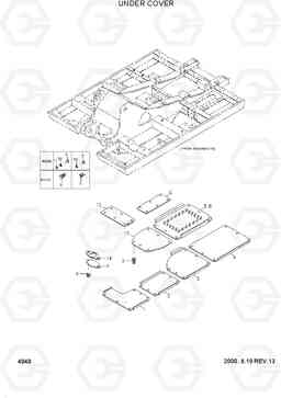 4040 UNDER COVER R210LC-3H, Hyundai