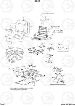 4075 SEAT R210LC-3H, Hyundai