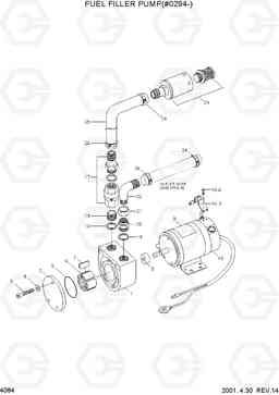 4084 FUEL FILLER PUMP(#0294-) R210LC-3H, Hyundai