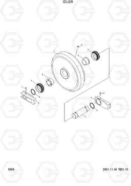 5050 IDLER R210LC-3H, Hyundai